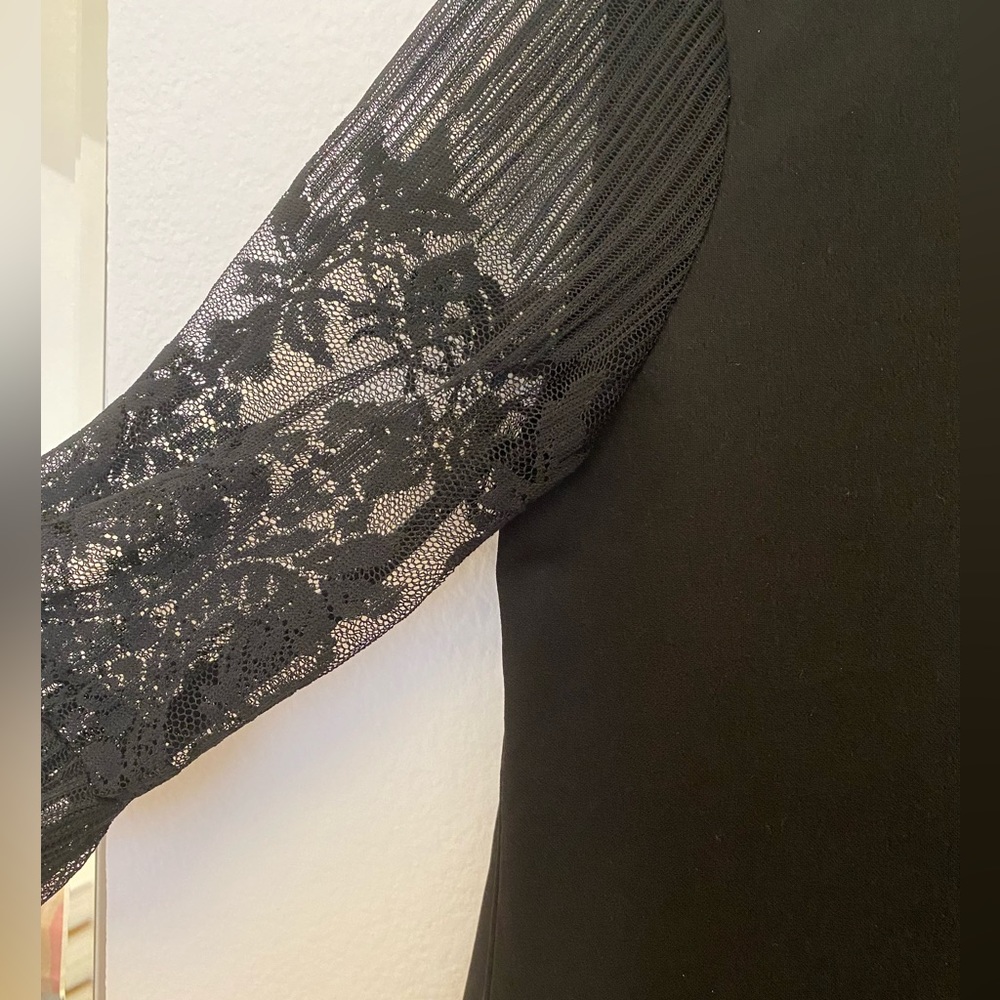 NWOT-Black Lace Dress - Picture 2 of 8